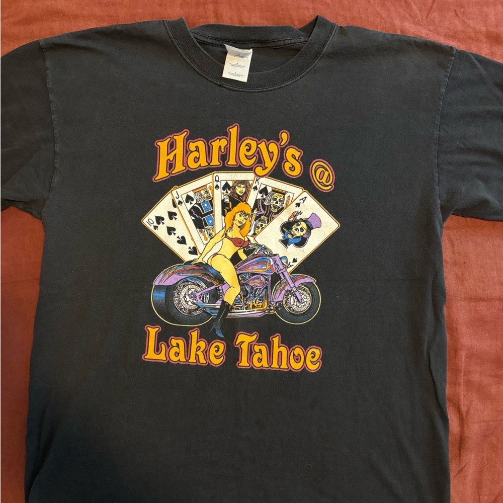 Lake Tahoe Harley Vintage